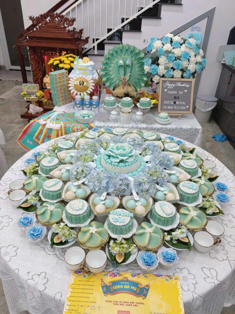 Mâm cúng không chỉ cần đúng, ngon mà còn cần phải thẩm mỹ